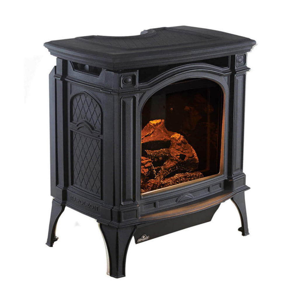 Napoleon Bayfield 25-Inch Direct Vent Electronic Ignition Natural Gas Cast Iron Stove, 23" [GDS25NA-1] (SAK95498) - Saksby Wholesale - Front Right View