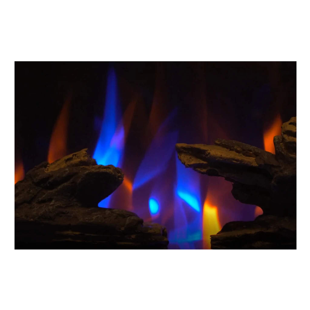 Napoleon Cineview 30 Self-Trimming Electric Fireplace Insert, 30" [NEFB30H] SAKSBY - Flames and Wood View