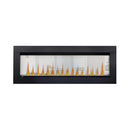 Napoleon Clearion Elite See-Through True Zone Heating Built-In Electric Fireplace [NEFBD50/60HE] (SAK47105) - Saksby Wholesale - Front View With Black Frame