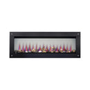 Napoleon Clearion Elite See-Through True Zone Heating Built-In Electric Fireplace [NEFBD50/60HE] (SAK47105) - Saksby Wholesale - Front View With Black Frame