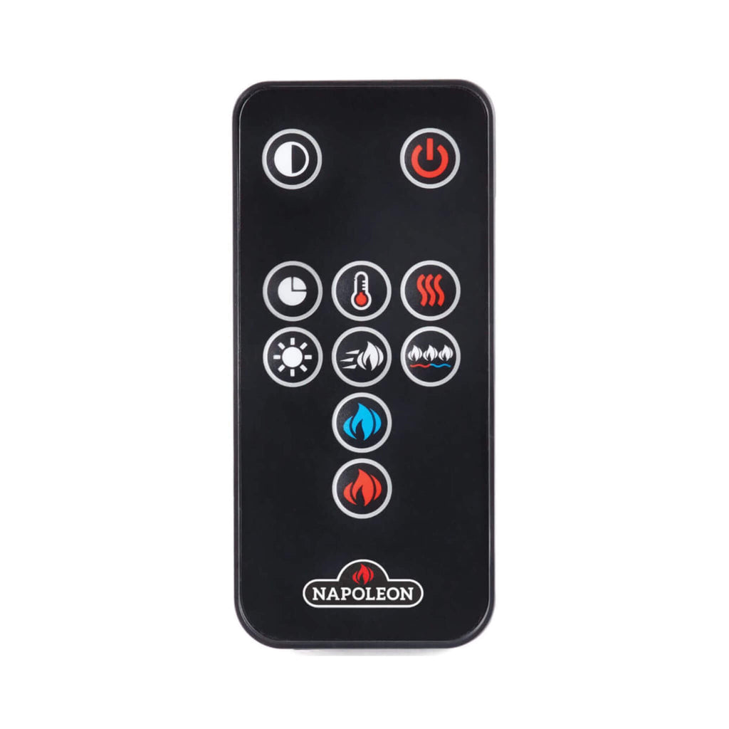 Napoleon Clearion Elite See-Through True Zone Heating Built-In Electric Fireplace [NEFBD50/60HE] (SAK47105) - Saksby Wholesale - Remote Control View