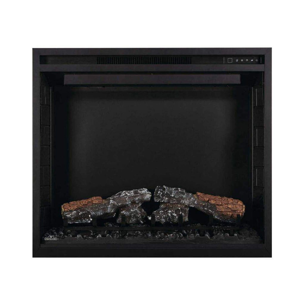 Napoleon Element Self-Trimming Built-In Electric Fireplace [NEFB36/42H-BS-1] (SAK58173) - Saksby Wholesale - Front View Without Flame