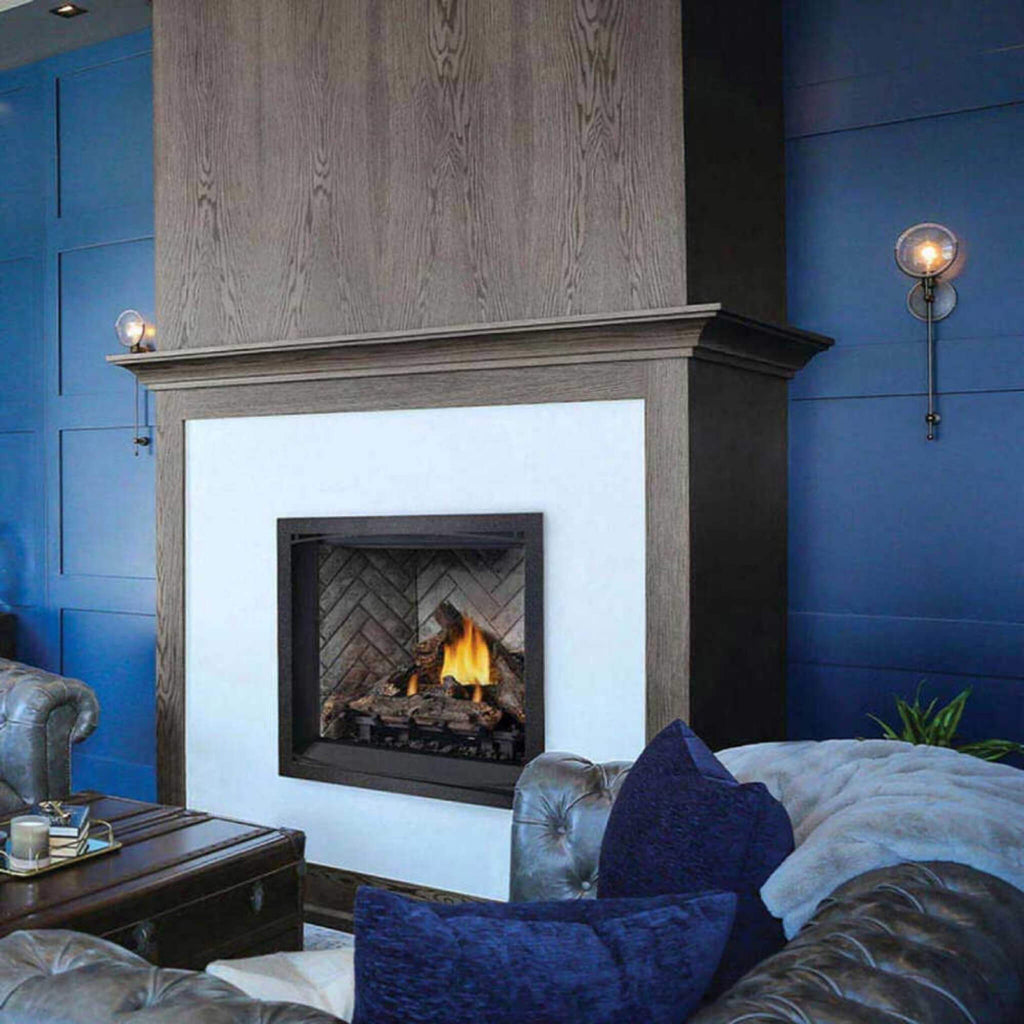 NAPOLEON ELEVATION Direct Vent Fireplace With 36" Tempered Glass [E36/42N/PTE] (SAK93758) - Living Room View