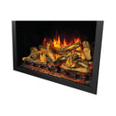 Napoleon Elevation Built-In Electric Fireplace [NEFB36/42H-MF] (SAK25428) - Saksby Wholesale - Angled View With Bright Flames