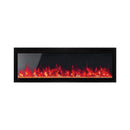 NAPOLEON ENTICE Wall-Hanging Electric Fireplace With Multi-Function Remote Control (SAK74519) - Saksby Wholesale - Front 50" View
