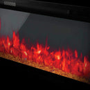 NAPOLEON ENTICE Wall-Hanging Electric Fireplace With Multi-Function Remote Control (SAK74519) - Saksby Wholesale - Flames View