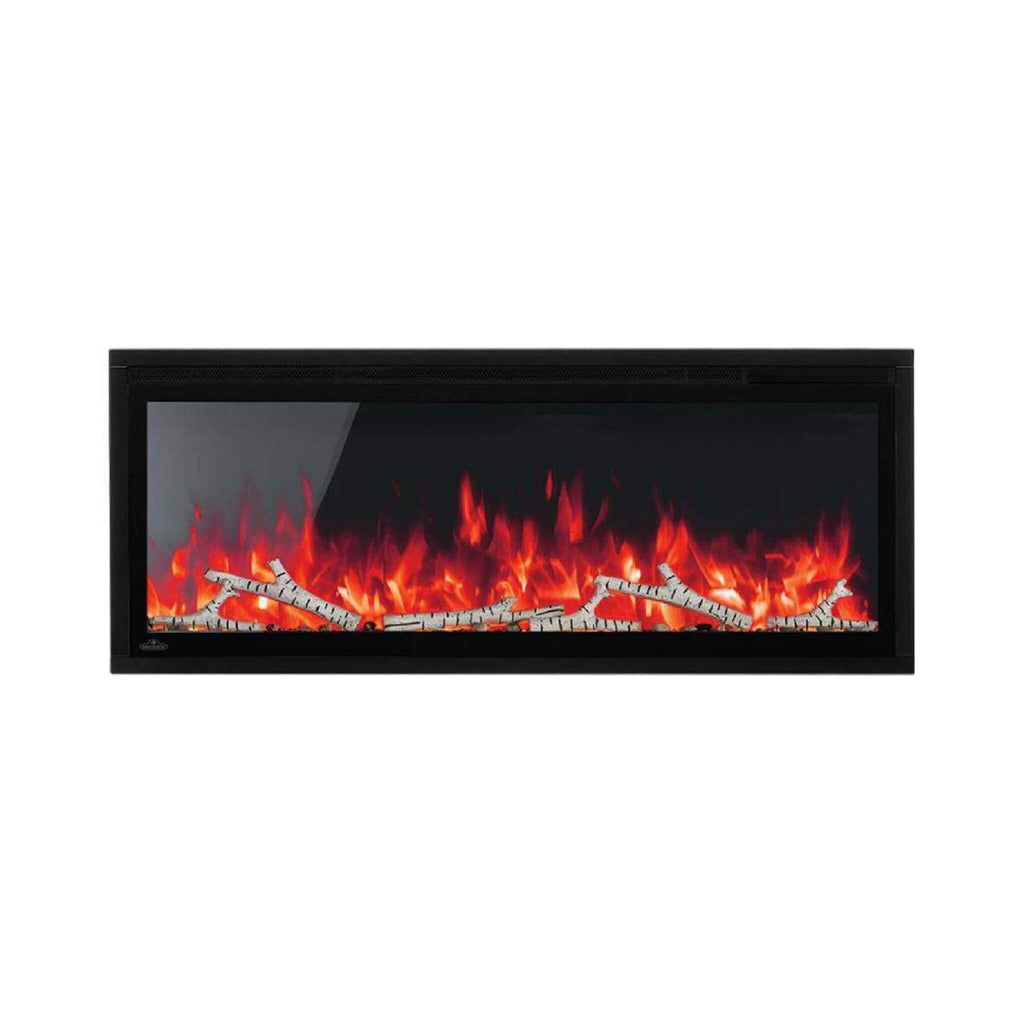 NAPOLEON ENTICE Wall-Hanging Electric Fireplace With Multi-Function Remote Control (SAK74519) - Saksby Wholesale - Front 42" View