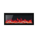 NAPOLEON ENTICE Wall-Hanging Electric Fireplace With Multi-Function Remote Control (SAK74519) - Saksby Wholesale - Front 42" View