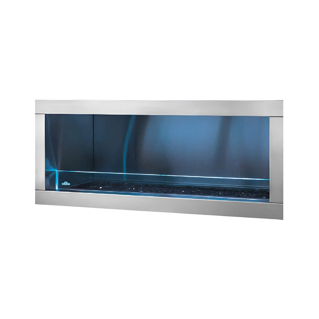 Napoleon Galaxy 48" Outdoor Linear Single-Sided Electronic Start Natural Gas Fireplace [GSS48E] (SAK60567) - Saksby Wholesale - Front Left View