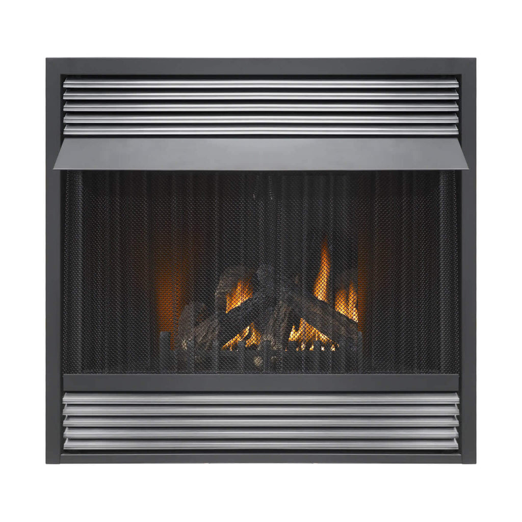 NAPOLEON GRANDVILLE Vent-Free Natural Gas Fireplace [GVF42-1N] (SAK60419) - Front View