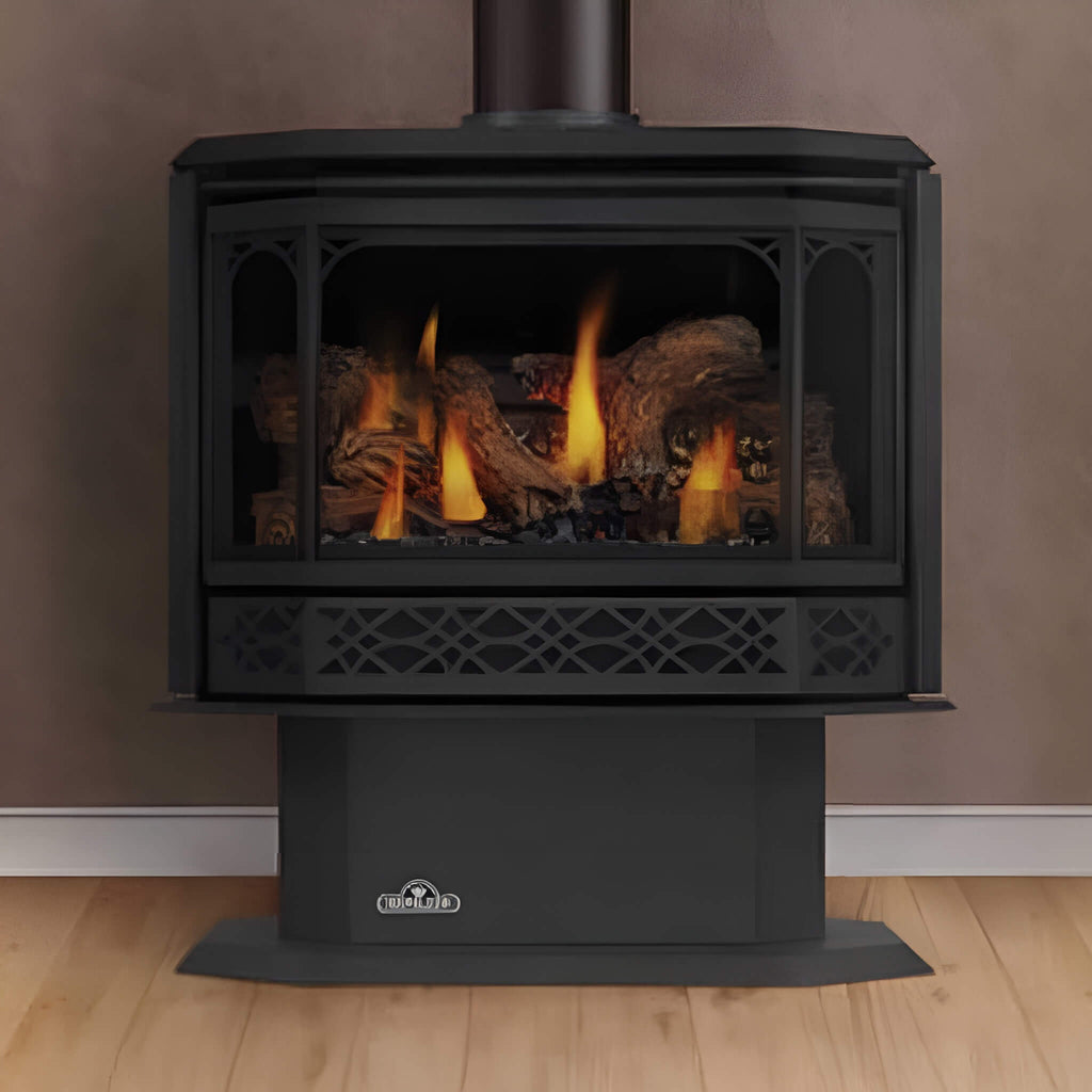 Napoleon Havelock 50 Direct Vent Natural Gas Stove With Triple Burner, 28" [GDS50-1NE] (SAK68193) - Saksby Wholesale - Living Room View