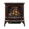 NAPOLEON KNIGHTSBRIDGE 60 Majolica Brown Natural Gas Stove With Flame And Heat Adjustment, 27" [GDS60-1NNSB] (SAK14738) - Front View