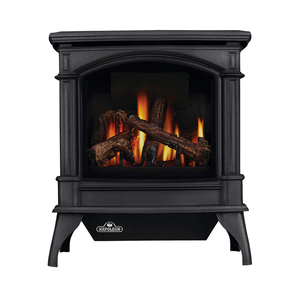 NAPOLEON KNIGHTSBRIDGE 60 Majolica Brown Natural Gas Stove With Flame And Heat Adjustment, 27" [GDS60-1NSB] (SAK14738) - Saksby Wholesale - Front View