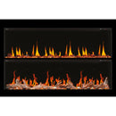 Napoleon Luminex 65" LCD Built-In Electric Fireplace With Remote Control [NEFL65LCD-3SV] (SAK83665) - Saksby Wholesale - Flames View