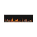 Napoleon Luminex 65" LCD Built-In Electric Fireplace With Remote Control [NEFL65LCD-3SV] (SAK83665) - Saksby Wholesale - Front View