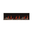 Napoleon Luminex 65" LCD Built-In Electric Fireplace With Remote Control [NEFL65LCD-3SV] (SAK83665) - Saksby Wholesale - Red Flames View