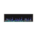 Napoleon Luminex 65" LCD Built-In Electric Fireplace With Remote Control [NEFL65LCD-3SV] (SAK83665) - Saksby Wholesale - With Purple Flames View