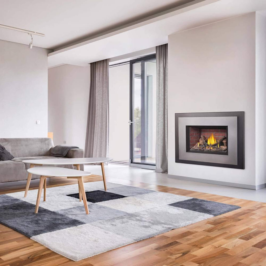 NAPOLEON OAKVILLE 3 Direct Vent Natural Gas Fireplace Insert, 28-Inch [GDI3N-1] (SAK25498) - Saksby Wholesale - Living Room View