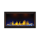 Napoleon Tall Linear Vector Direct Vent Natural Gas Fireplace With Remote Control [TLV50/62/74N] (SAK58256) - Saksby Wholesale - Blue Glow View
