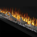 NAPOLEON TRIVISTA 3 Sided Built-In Electric Linear Fireplace [NEFB50H/60H-3SV] SAKSBY - With Woods View