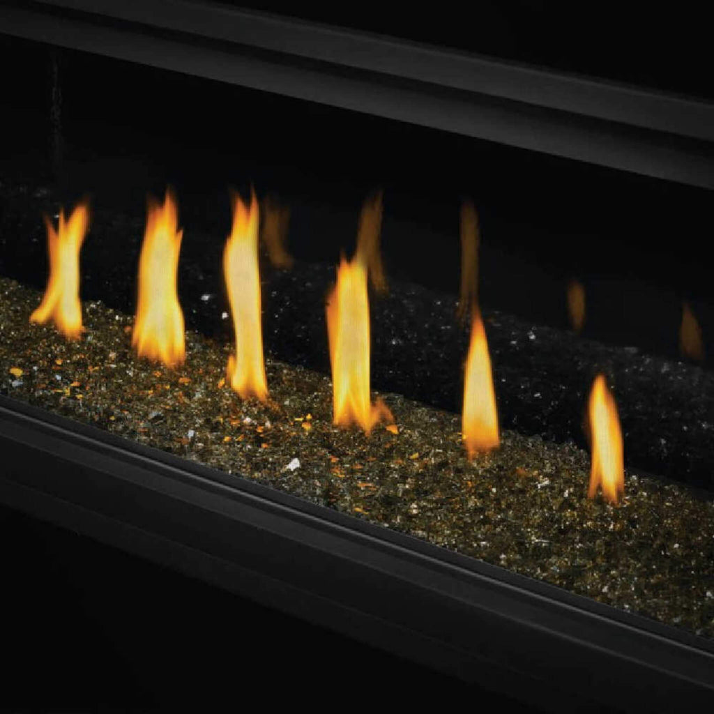 Napoleon Vector 50 Single-Sided 65-Inch Direct Vent Electronic Natural Gas Fireplace With Night Light System [LV50N-2] (SAK29481) -Saksby Wholesale - Flame View