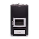 Narvi 30/50 Wood-Burning Sauna Stove (SAK57961) SAKSBY - Front View