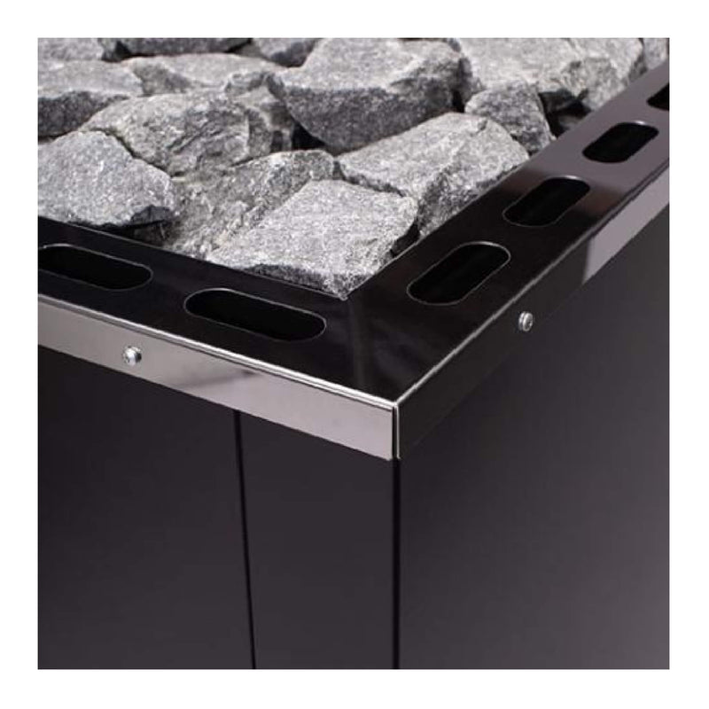Narvi 30/50 Wood-Burning Sauna Stove (SAK57961) SAKSBY - Right Edge View