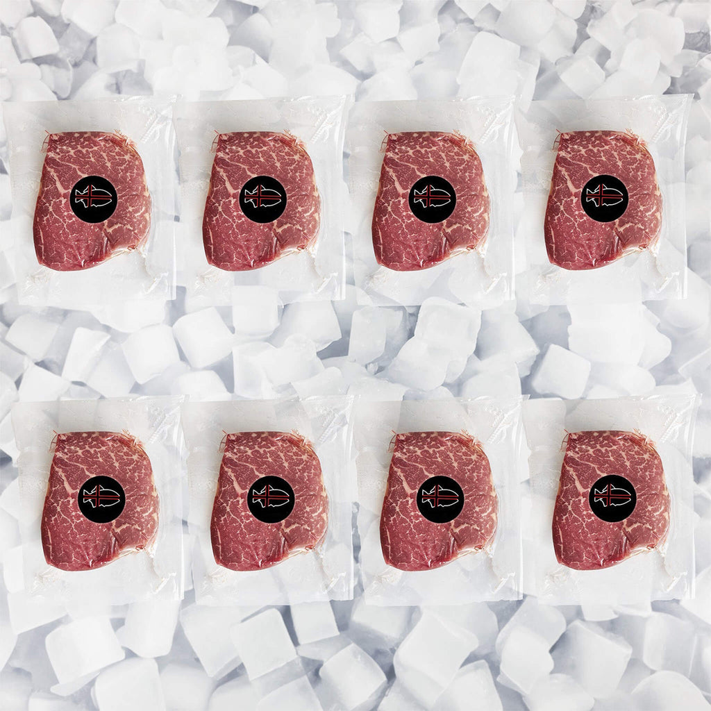 Premium Natural Black Angus Prime Filet Mignon Steak, Grass Fed (Bulk Case) (SAK23196)