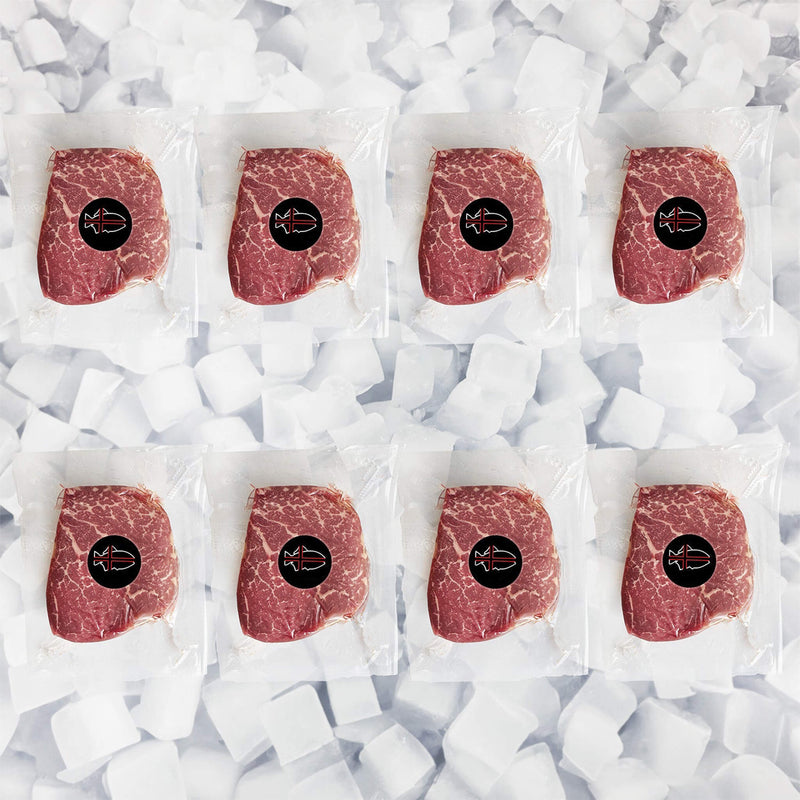 Premium Natural Black Angus Prime Filet Mignon Steak, Grass Fed (Bulk Case) (SAK23196)