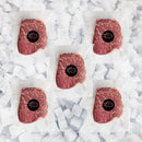 Premium Natural Black Angus Prime Filet Mignon Steak, Grass Fed (Bulk Case) (SAK23196)