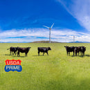 Premium Natural Grass Fed Black Angus Prime Ribeye Steak (Bulk Case) (SAK27851)