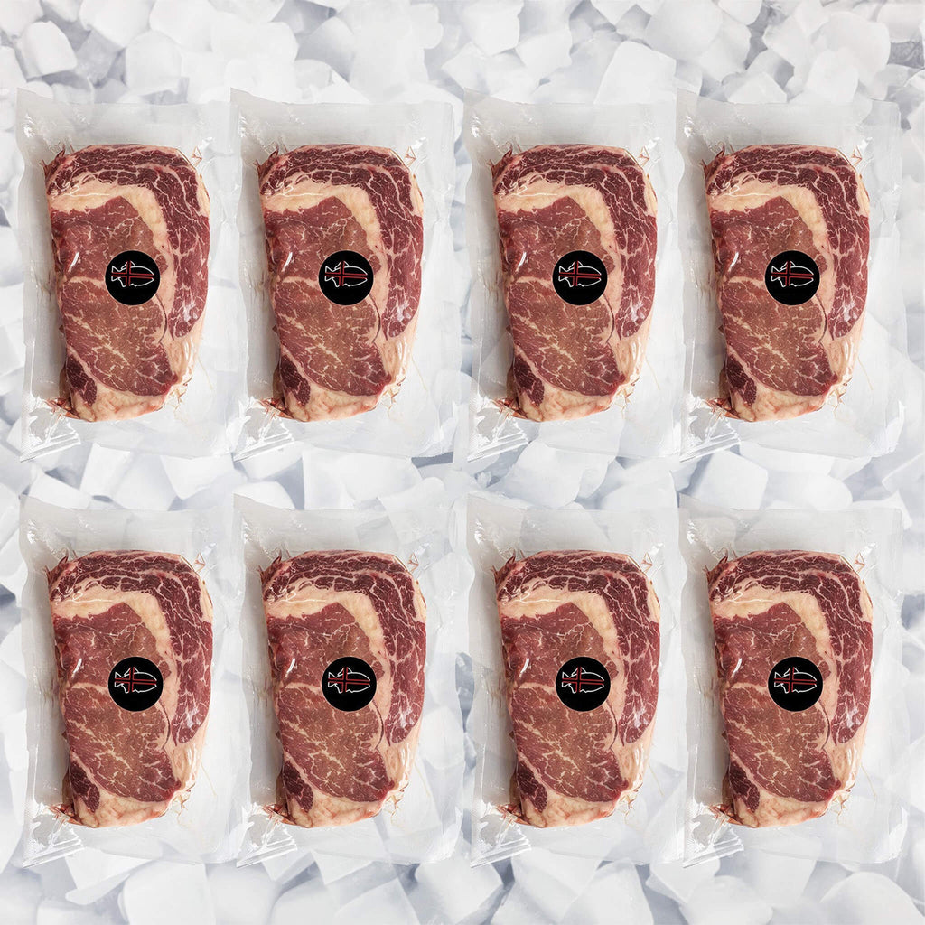 Premium Natural Grass Fed Black Angus Prime Ribeye Steak (Bulk Case) (SAK27851)