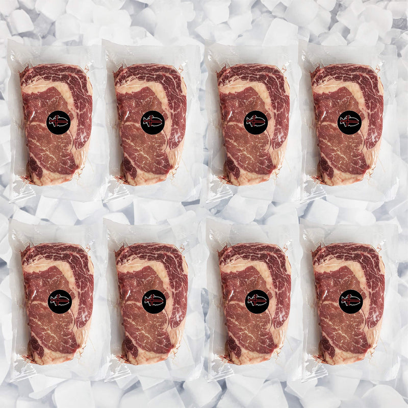 Premium Natural Grass Fed Black Angus Prime Ribeye Steak (Bulk Case) (SAK27851)