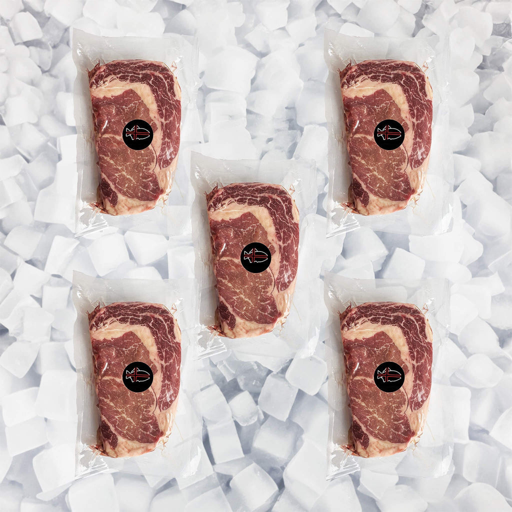 Premium Natural Grass Fed Black Angus Prime Ribeye Steak (Bulk Case) (SAK27851)