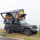 Naturnest Sirius 2 Premium 2XL 3-Person Clamshell Rooftop Tent (SAK91382) - Saksby Wholesale - Front Left View On Jeep
