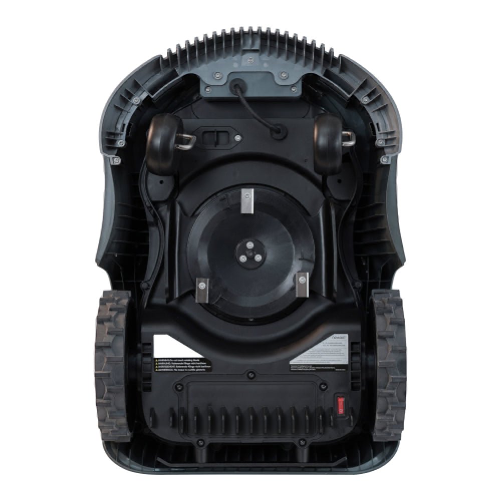 NOVABOT N2000 Premium Boundary Free Robot Lawn Mower For Large Lawns, 1.5 Acres - SAKSBY.com - Robotic Mower - Buttom View