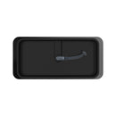 Nuvia 67-Inch Luxury Freestanding Solid Surface Soaking Bathtub (SAK51920) - Saksby Wholesale - Bottom View