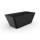 Nuvia 67-Inch Luxury Freestanding Solid Surface Soaking Bathtub (SAK51920) - Saksby Wholesale - left Side View