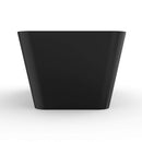 Nuvia 67-Inch Luxury Freestanding Solid Surface Soaking Bathtub (SAK51920) - Saksby Wholesale - Side View Details