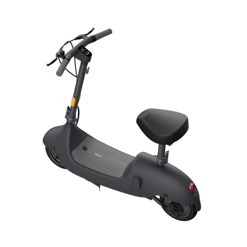 Okai Beetle Pro EA10C 900W 48V/10.4AH Small Foldable Electric Scooter With Seat, Black (SAK72536) - Saksby Wholesale - Top View