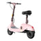 Okai Beetle Pro EA10C 900W 48V/10.4AH Small Foldable Electric Scooter With Seat, Pink (SAK71536) - Saksby Wholesale - Back View