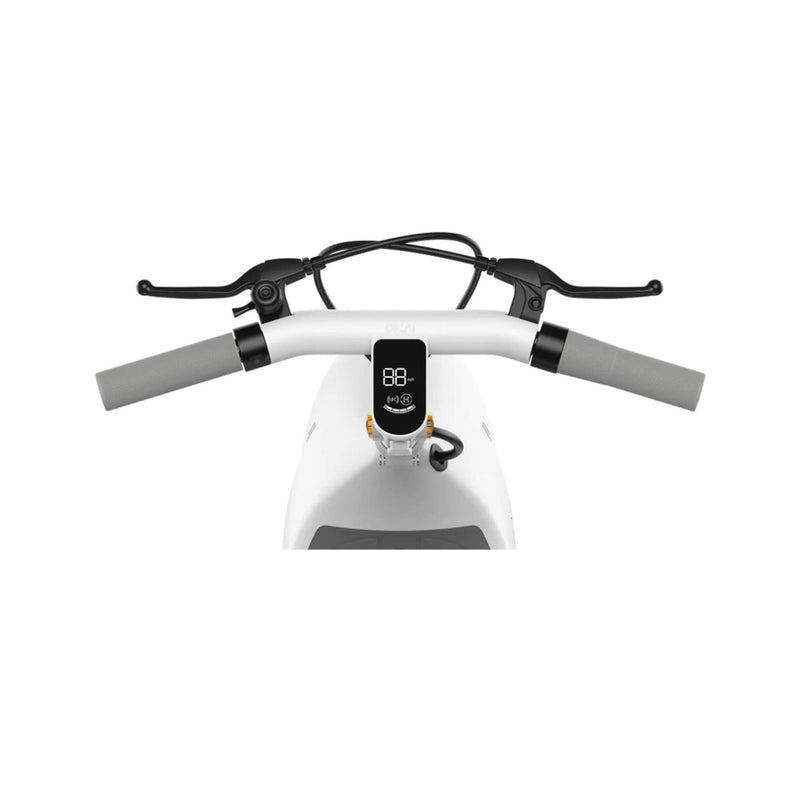 Okai Beetle Pro EA10C 900W 48V/10.4AH Small Foldable Electric Scooter With Seat, White (SAK73526) - Saksby Wholesale - HandleBar