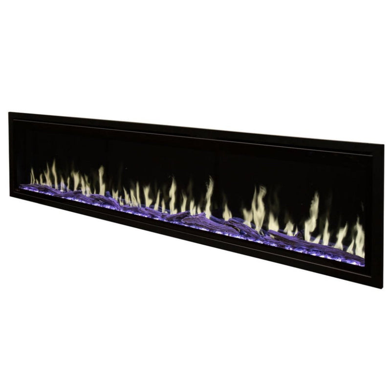 Modern Flames Orion Slim 100" Heliovision Single-Sided Fireplace [OR100-SLIM] SAKSBY - Front Left View