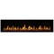 [OR100-SLIM] MODERN FLAMES 100" Slim Heliovision Single Sided Fireplace (HBG95432)-HBG