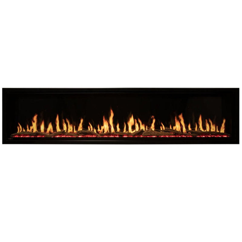 Modern Flames Orion Slim 100" Heliovision Single-Sided Fireplace [OR100-SLIM] SAKSBY - Front View