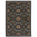 ORIENTAL WEAVERS Aberdeen 006B1 Blue Traditional Polyester Indoor Area Rectangle Rug (SAK98124)