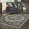 ORIENTAL WEAVERS Aberdeen 051G1 Blue Vintage Polyester Indoor Area Rectangle Rug (SAK52901)