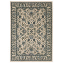 ORIENTAL WEAVERS Aberdeen 070I1 Blue Vintage Floral Polyester Indoor Area Rectangle Rug (SAK17905)