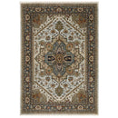 ORIENTAL WEAVERS Aberdeen 1144W Beige Traditional Persian Polyester Indoor Area Rectangle Rug (SAK48573)