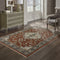 ORIENTAL WEAVERS Aberdeen 4151R Traditional Persian Polyester Indoor Area Rectangle Rug  In Red (SAK56093)